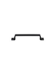 Channing Cabinet Pull - 5 1/16 inch Center-to-Center in Flat Black.